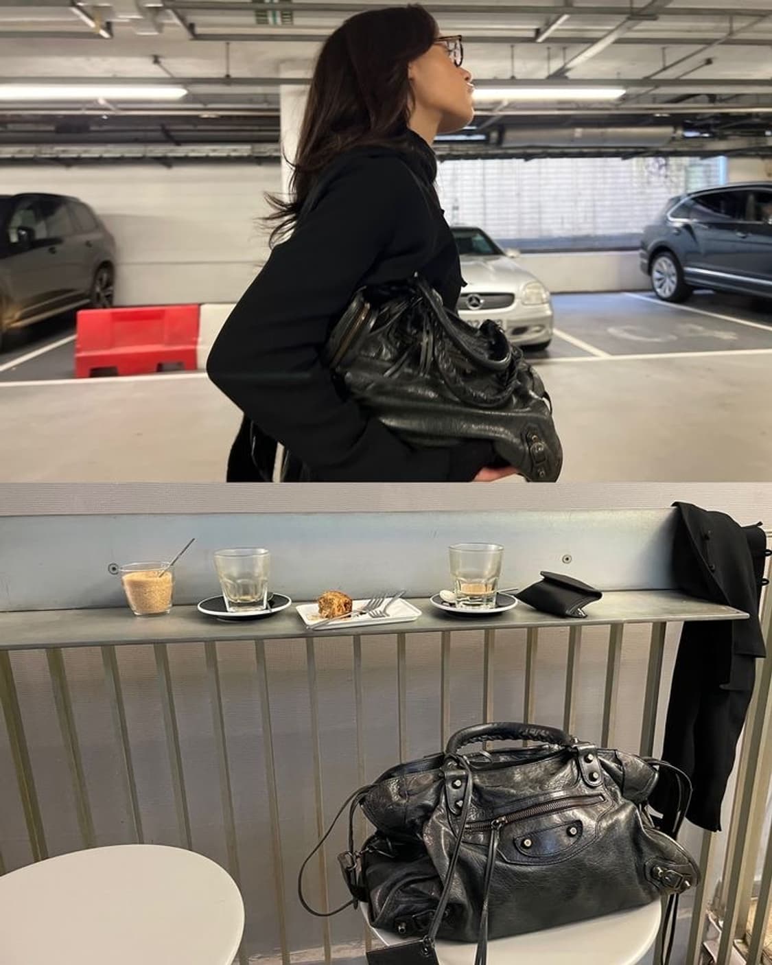 발렌시아가 클래식 시티백 미듐 판매합니다. 상품이미지10