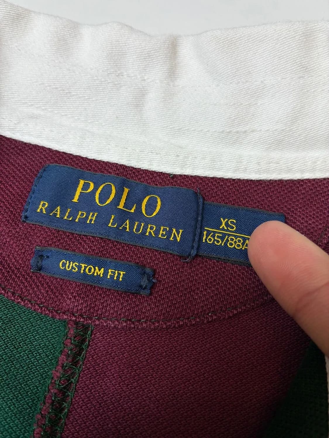 폴로 랄프로렌 컬러블록 럭비 반팔 카라 티셔츠 PN8687 상품이미지6