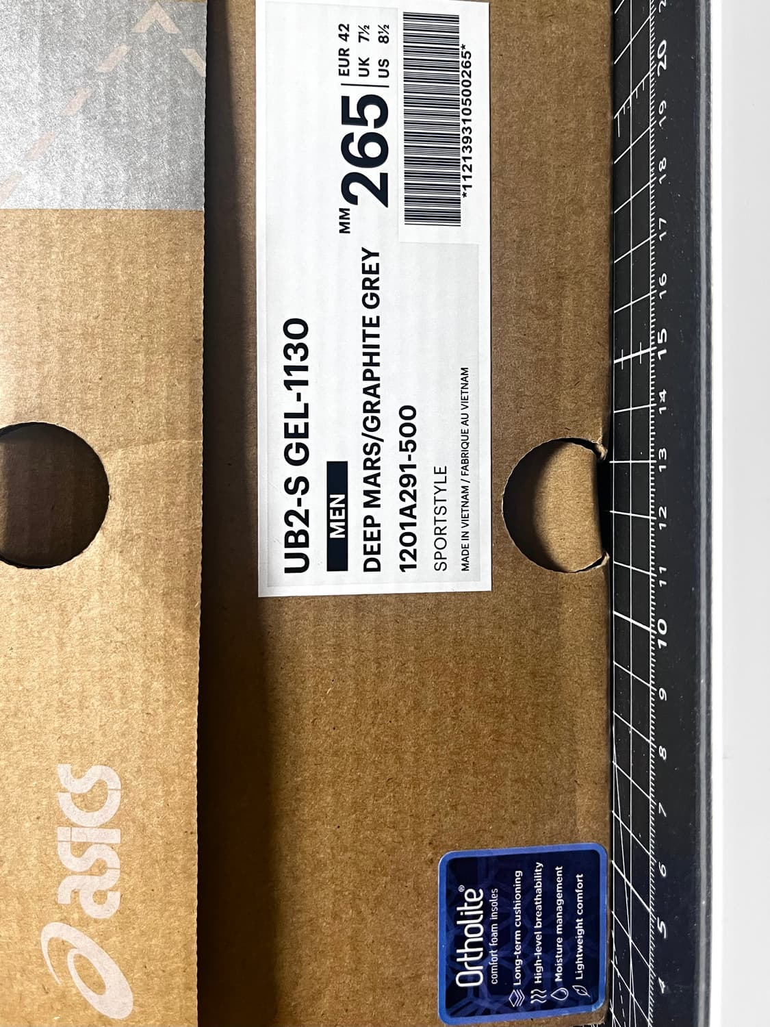 아식스 UB2-S 젤 1130 딥 마스 상품이미지6