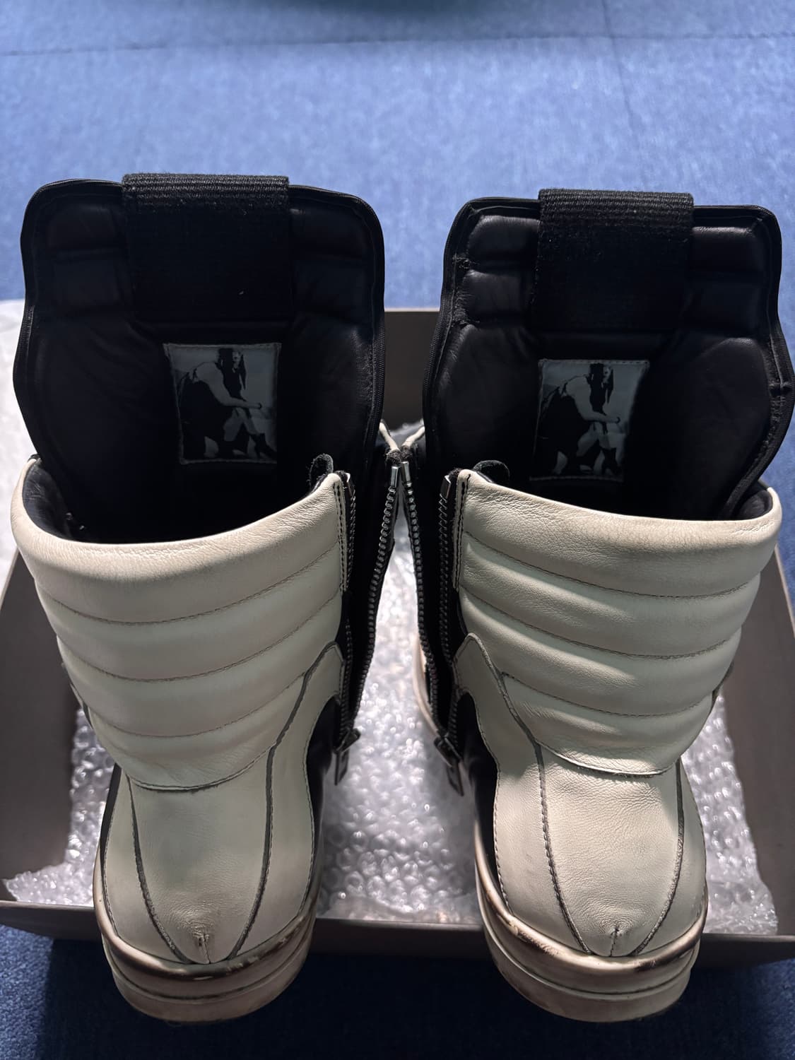 릭오웬스 지오바스켓 레더 하이탑 42.5 상품이미지3