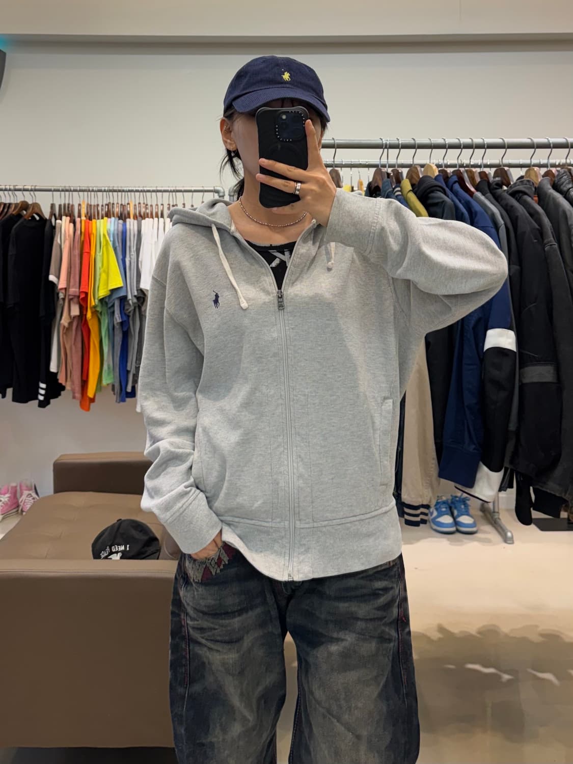 폴로 랄프로렌 니트 후드집업 상품이미지4