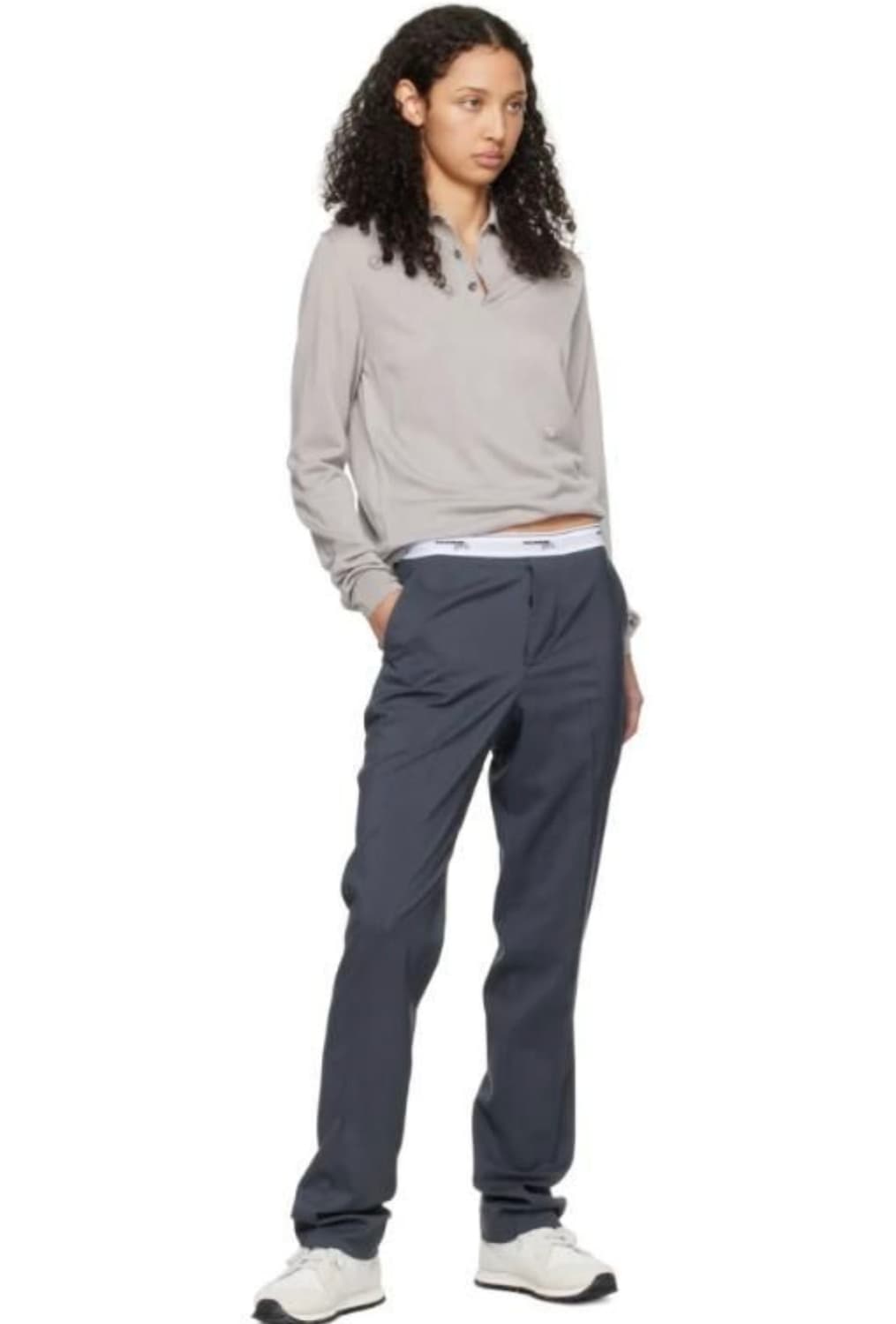 Homme girls 옴므 걸스 그레이 니트 상품이미지2