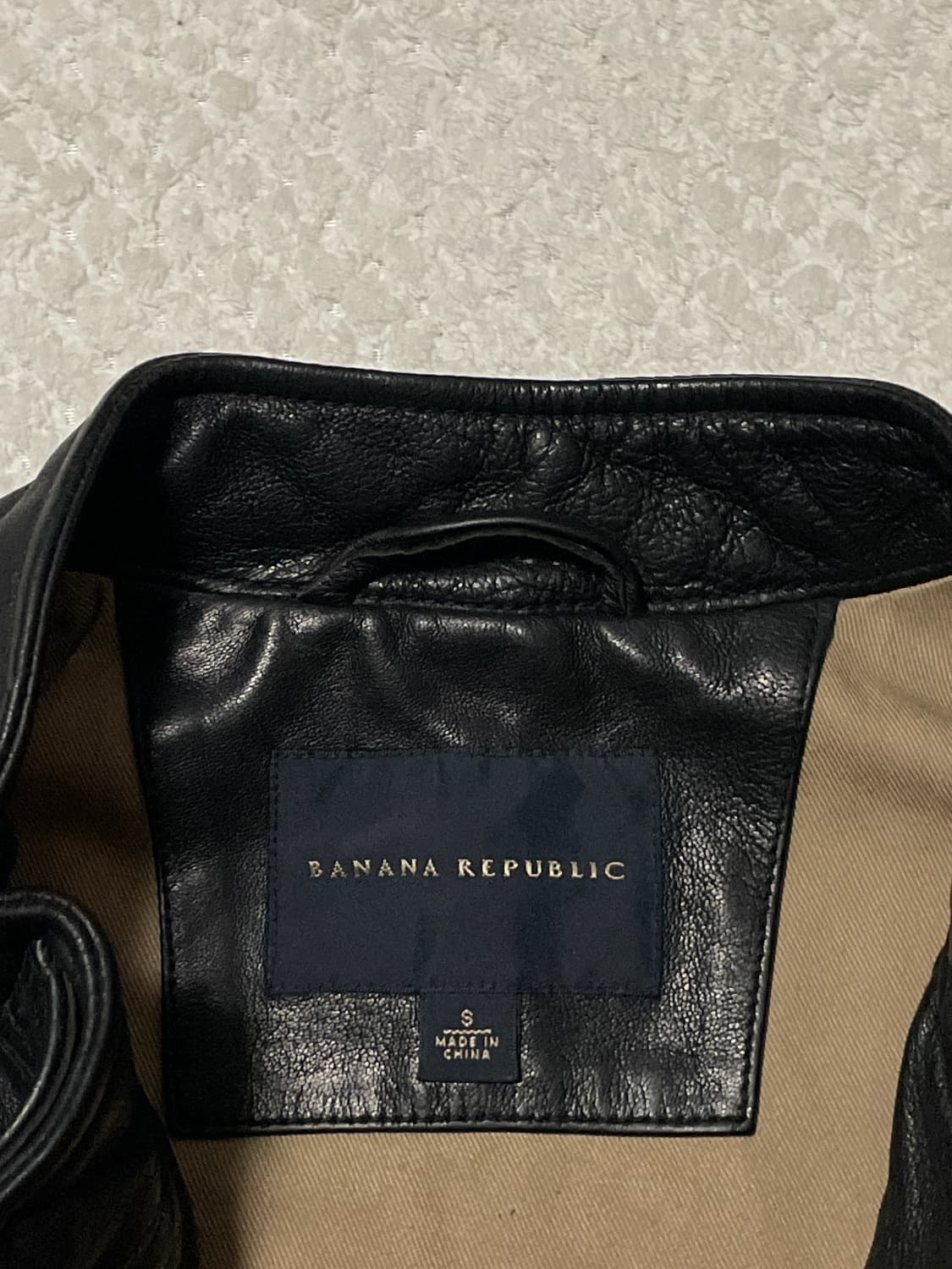 바나나 리퍼블릭 웨스턴 무드 리얼레더 2WAY 소가죽 바이커 자켓 상품이미지6