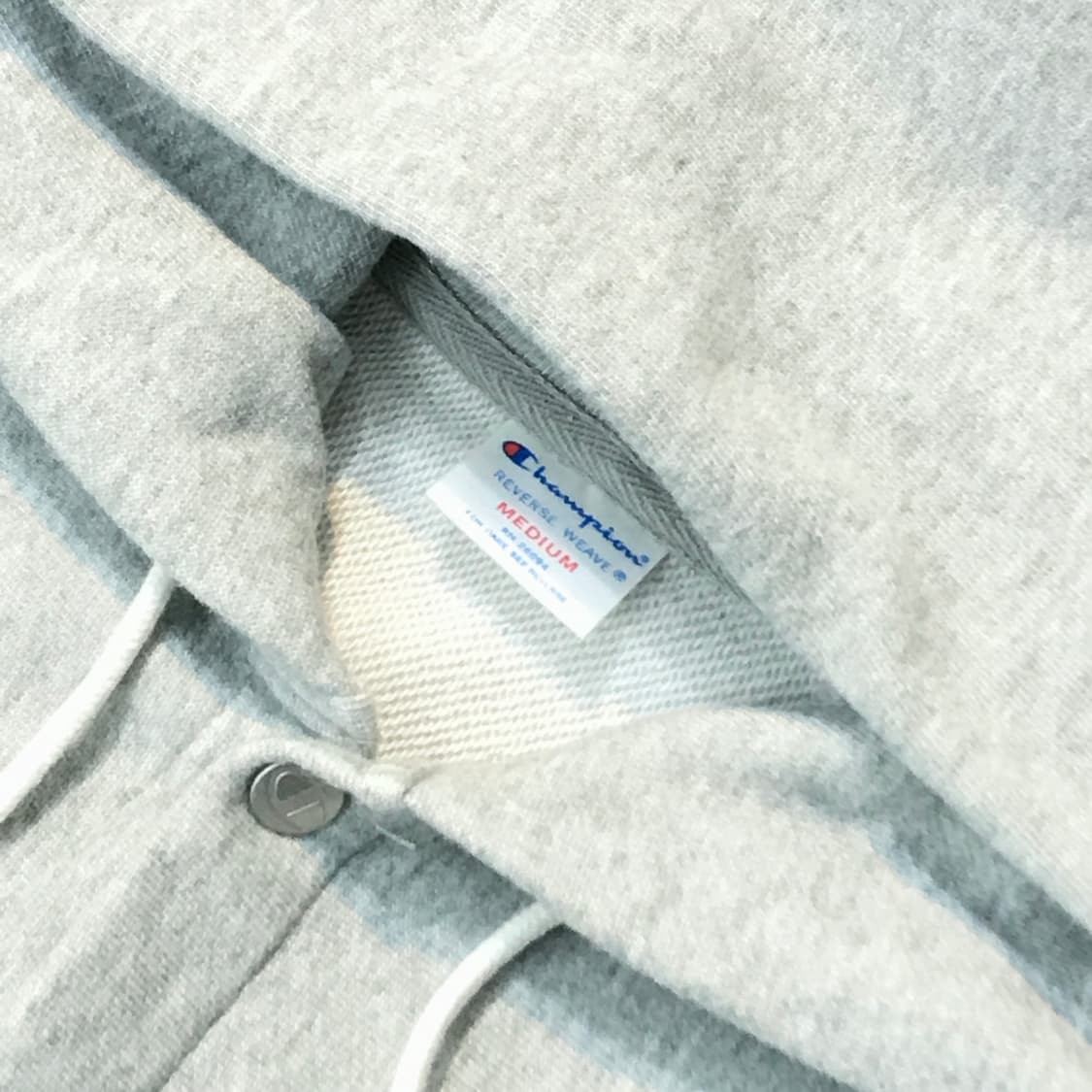 챔피온 리버스위브 그레이 스타디움 후드 자켓 남성 102 여성 프리사이즈 상품이미지4