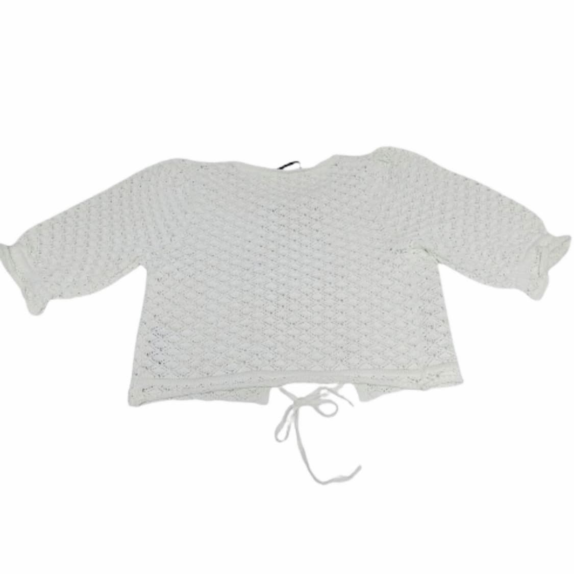 모리걸 ZARA 자라 크로셰 니트 레이어드 가디건 상품이미지2