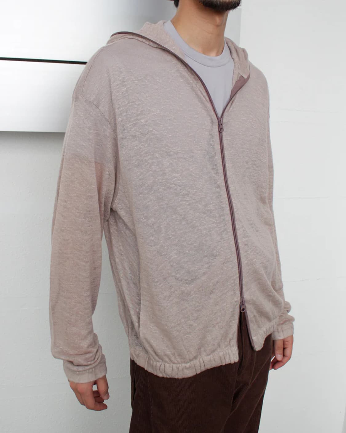 3) 가브리엘라 콜 가먼츠 린넨 저지 후드 자켓 상품이미지5