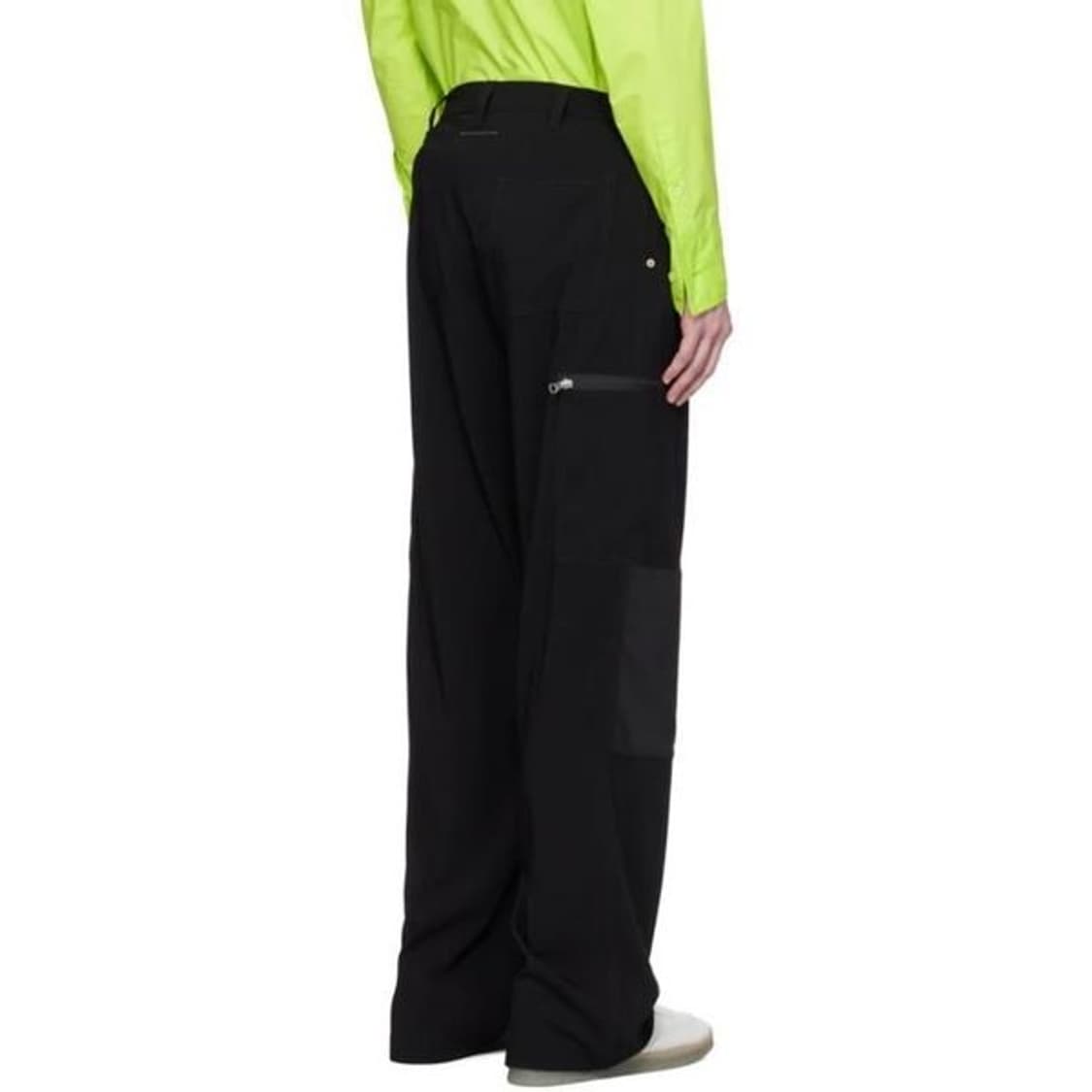 MM6 포플린 블랙 와이드팬츠 상품이미지8