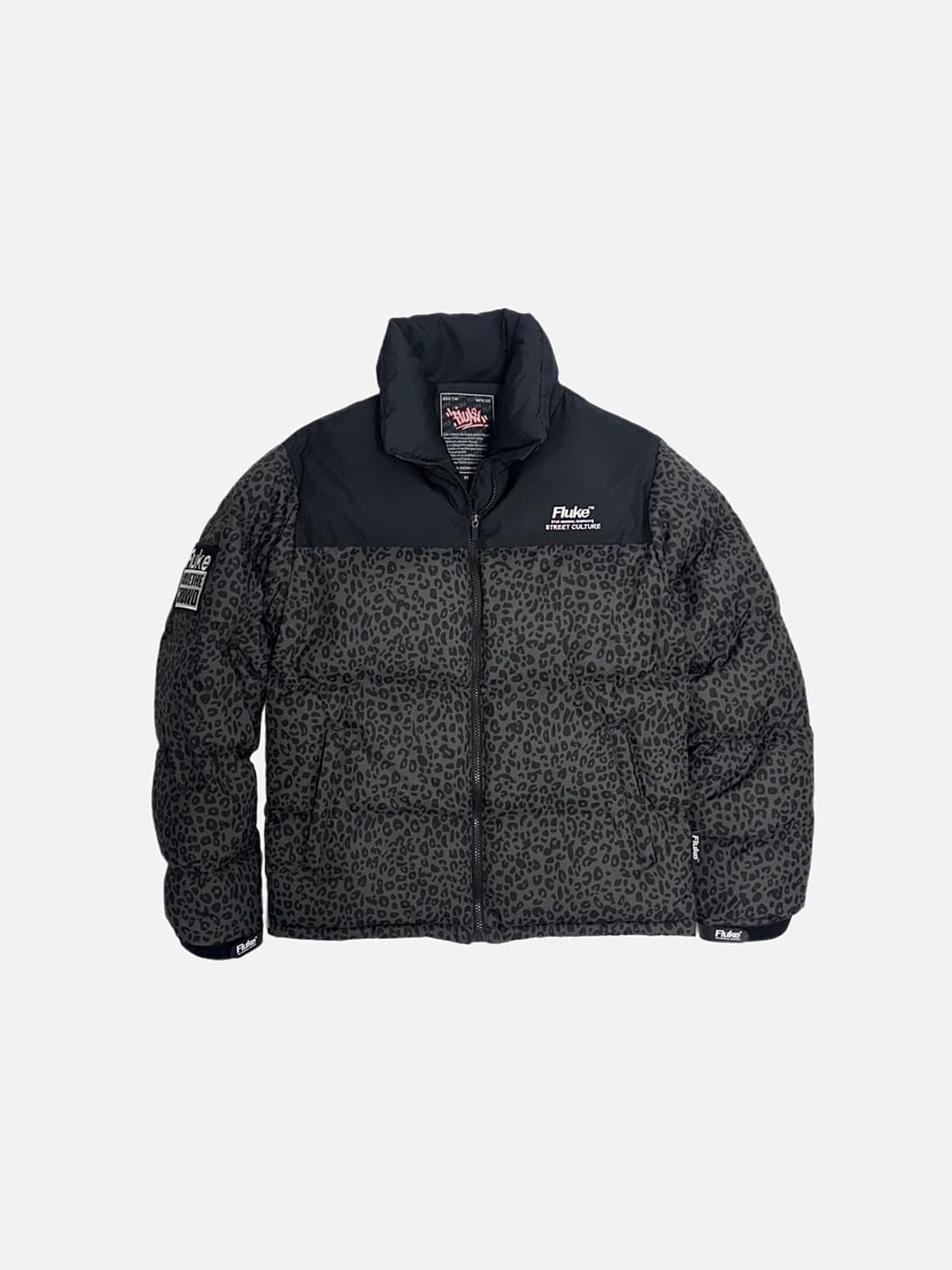 플루크 레오파드 호피 패딩 상품이미지1