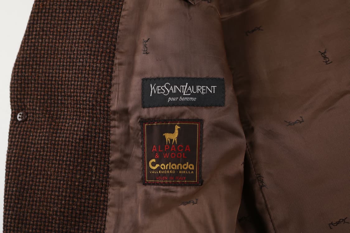 [XL] 90's 입생로랑 알파카 울 자켓 상품이미지6