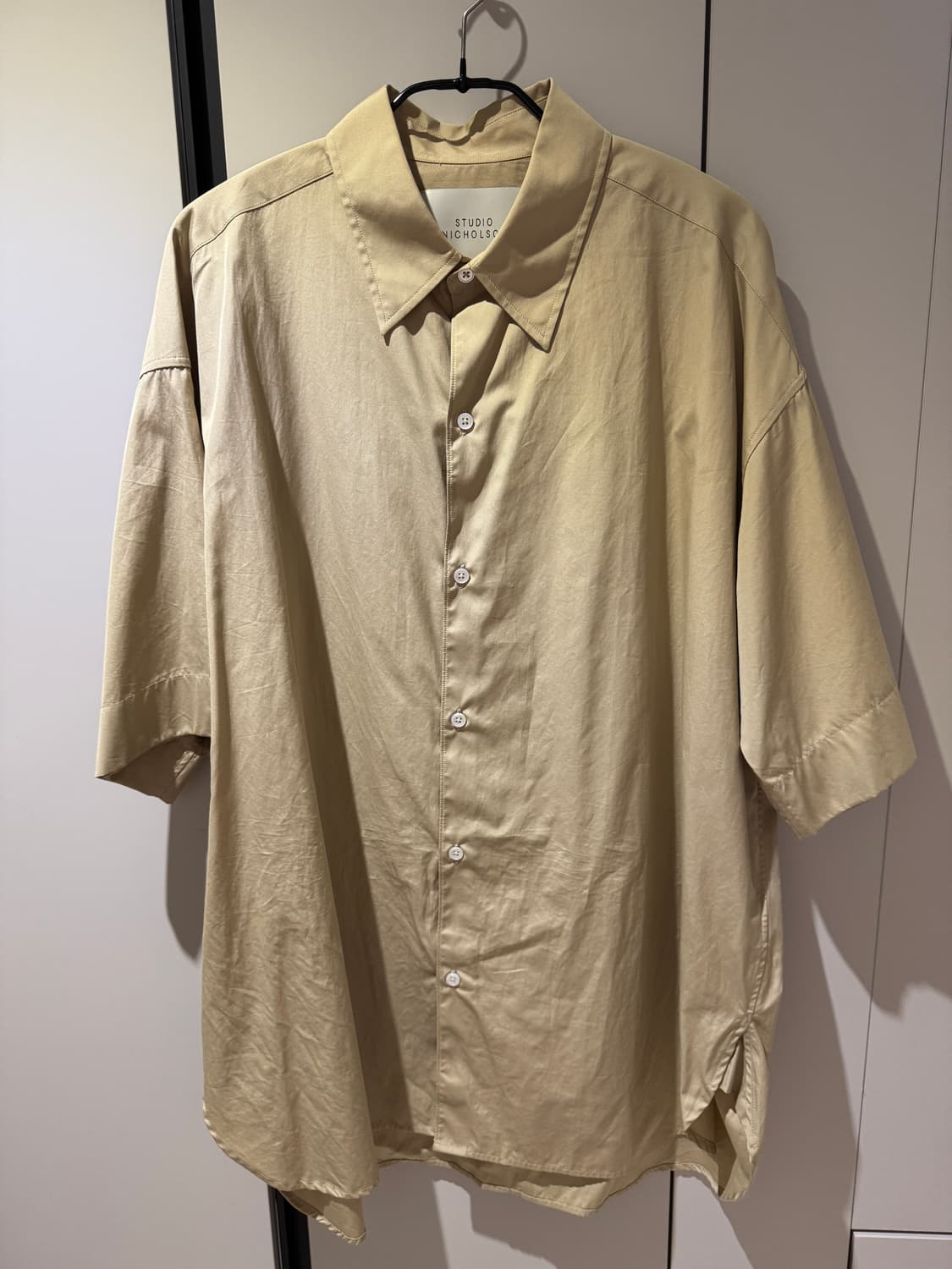 스튜디오 니콜슨) 24ss 반팔셔츠 M 상품이미지1