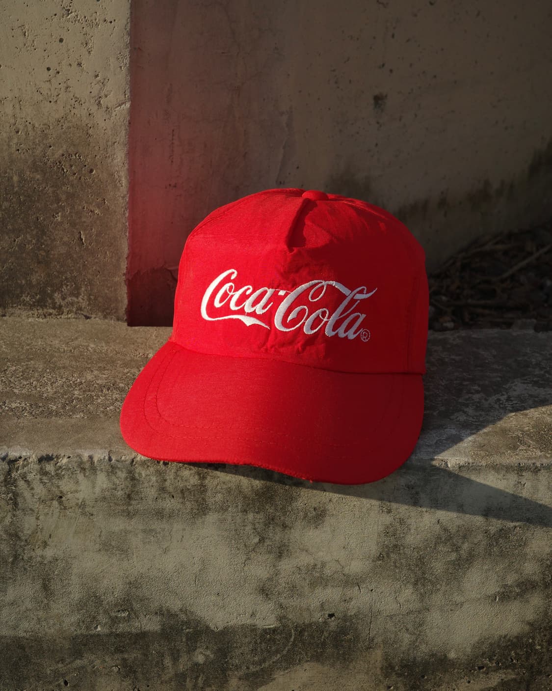80s 우성식품 코카콜라 나일론 캡 상품이미지1