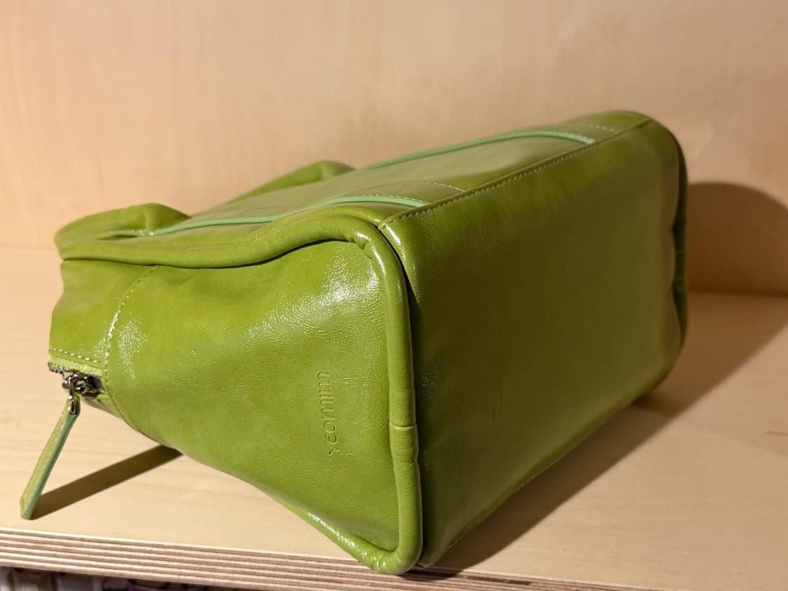 여밈 미니박스백 라임색 상품이미지7