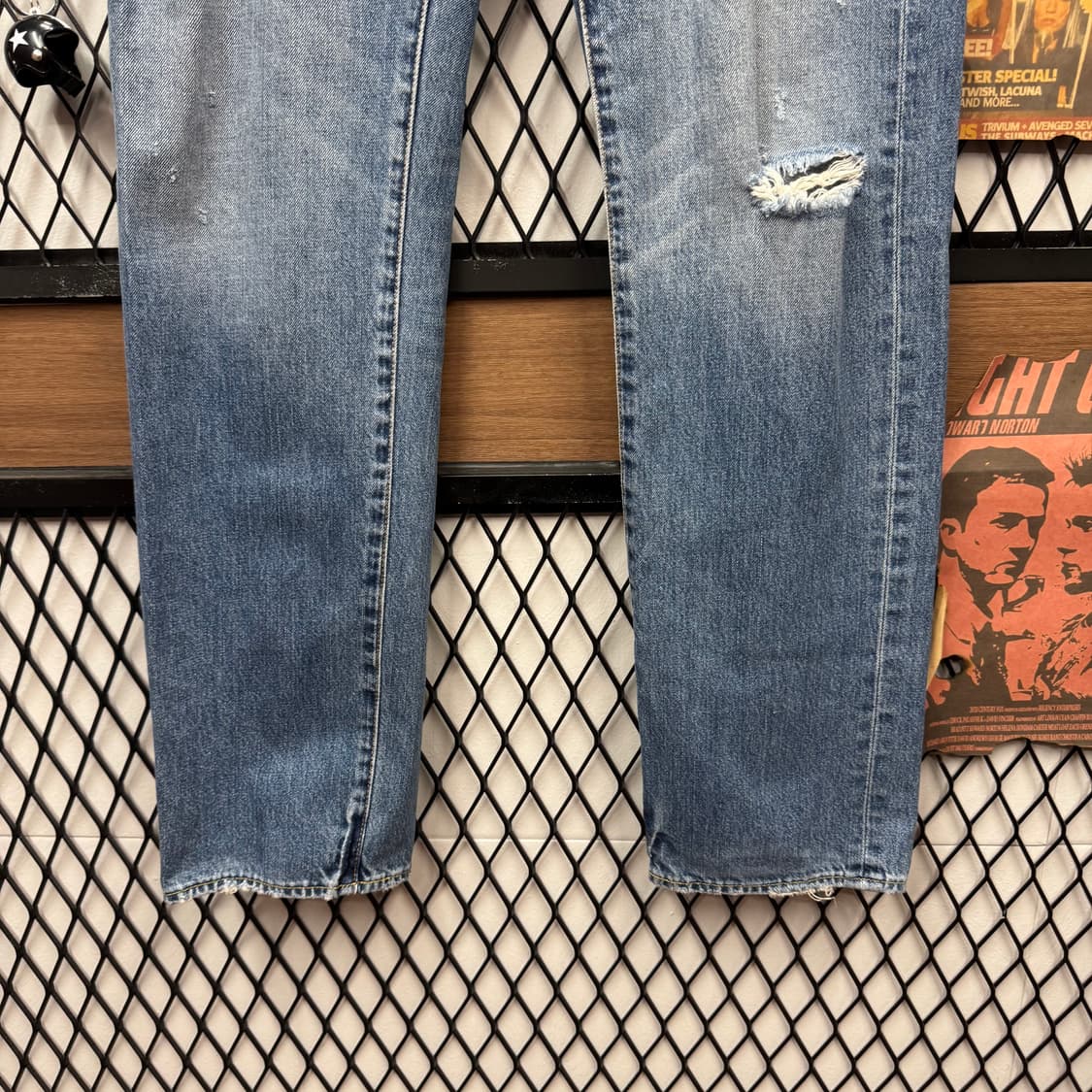 데님 앤 서플라이 랄프로렌 데님 팬츠 후면 패치 포인트 연청 상품이미지4