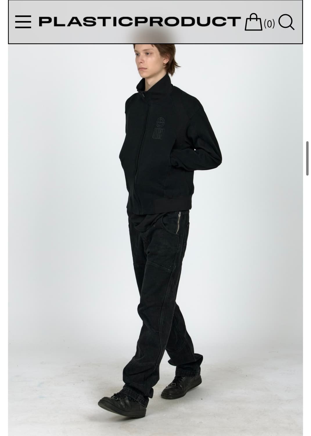 (M)플라스틱 프로덕트 카프팬츠 상품이미지2