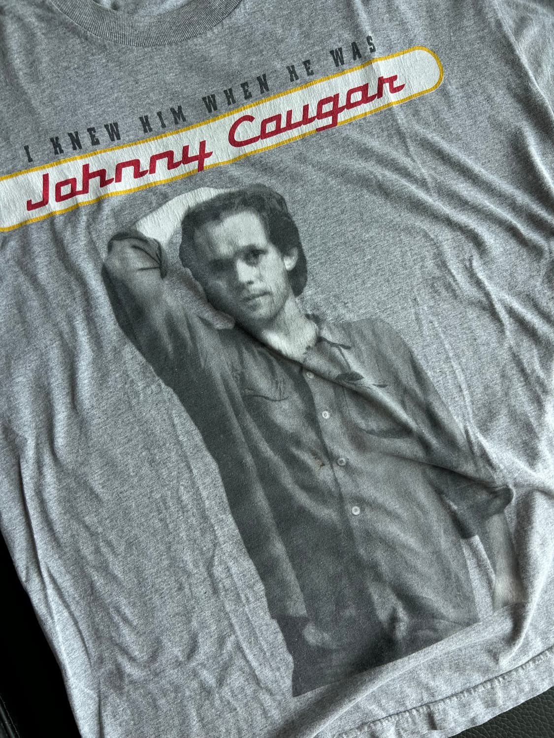 90~00s USA Johnny Cougar 빈티지 티셔츠 상품이미지2