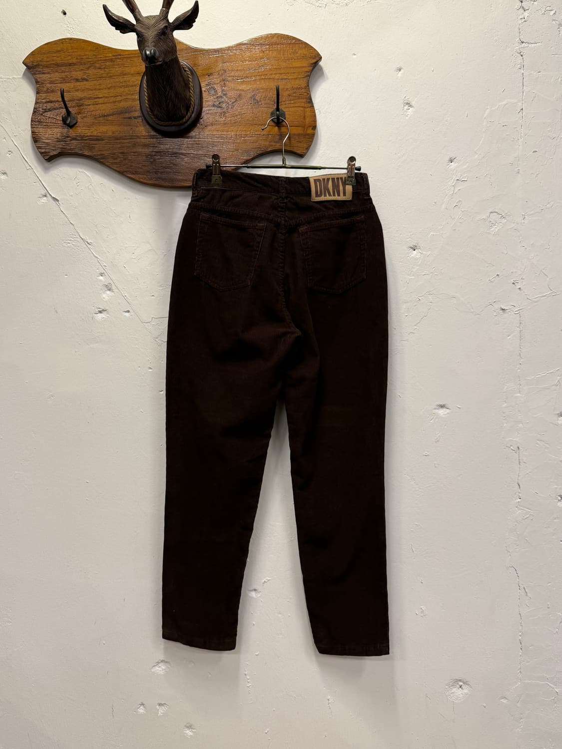 26.5) DKNY Dark Brown Corduroy Pants 상품이미지3