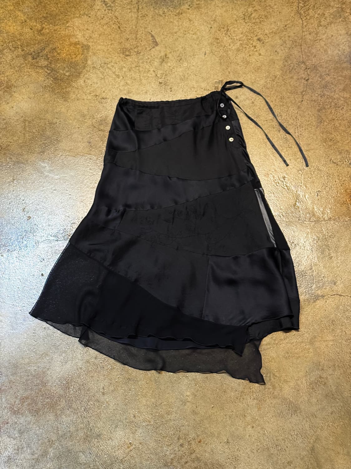 26-28) TSUMORI CHISATO Silk Patchwork SK 상품이미지4