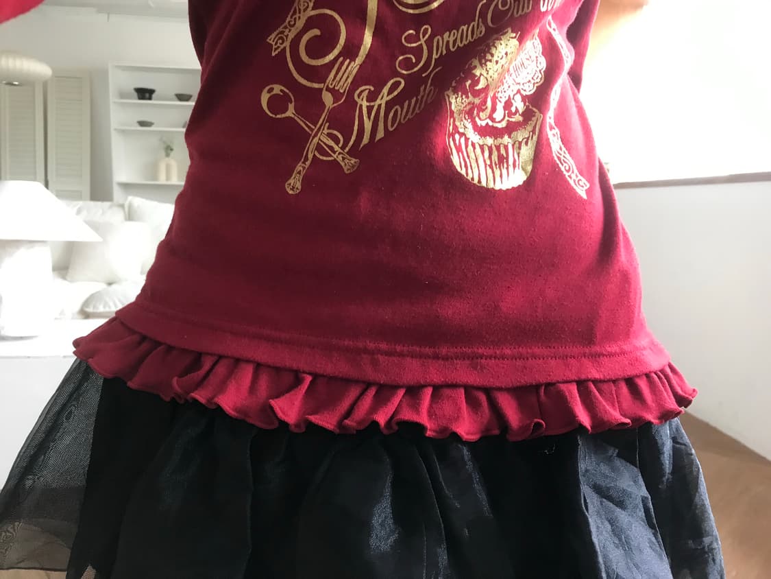 vintage frill t-shirts 상품이미지4