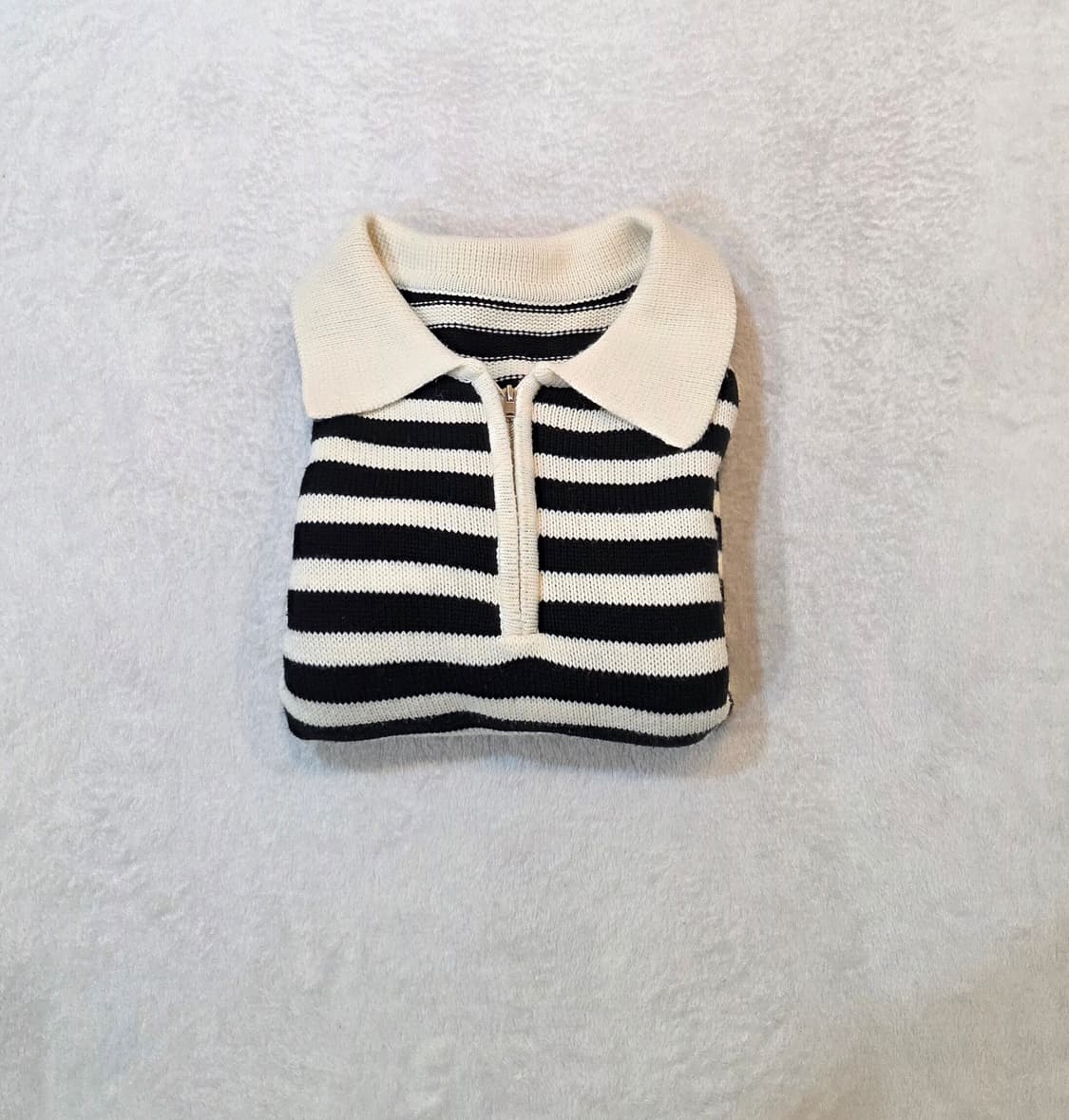 (남성) 빈티지 케쥬얼 넥카라 니트 상품이미지6