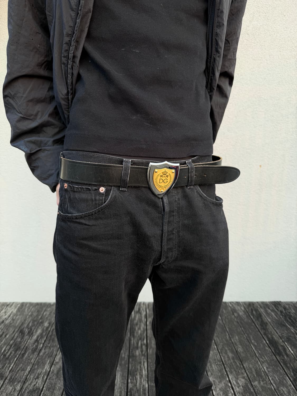 돌체앤가바나 아카이브 쉴드 벨트 상품이미지1