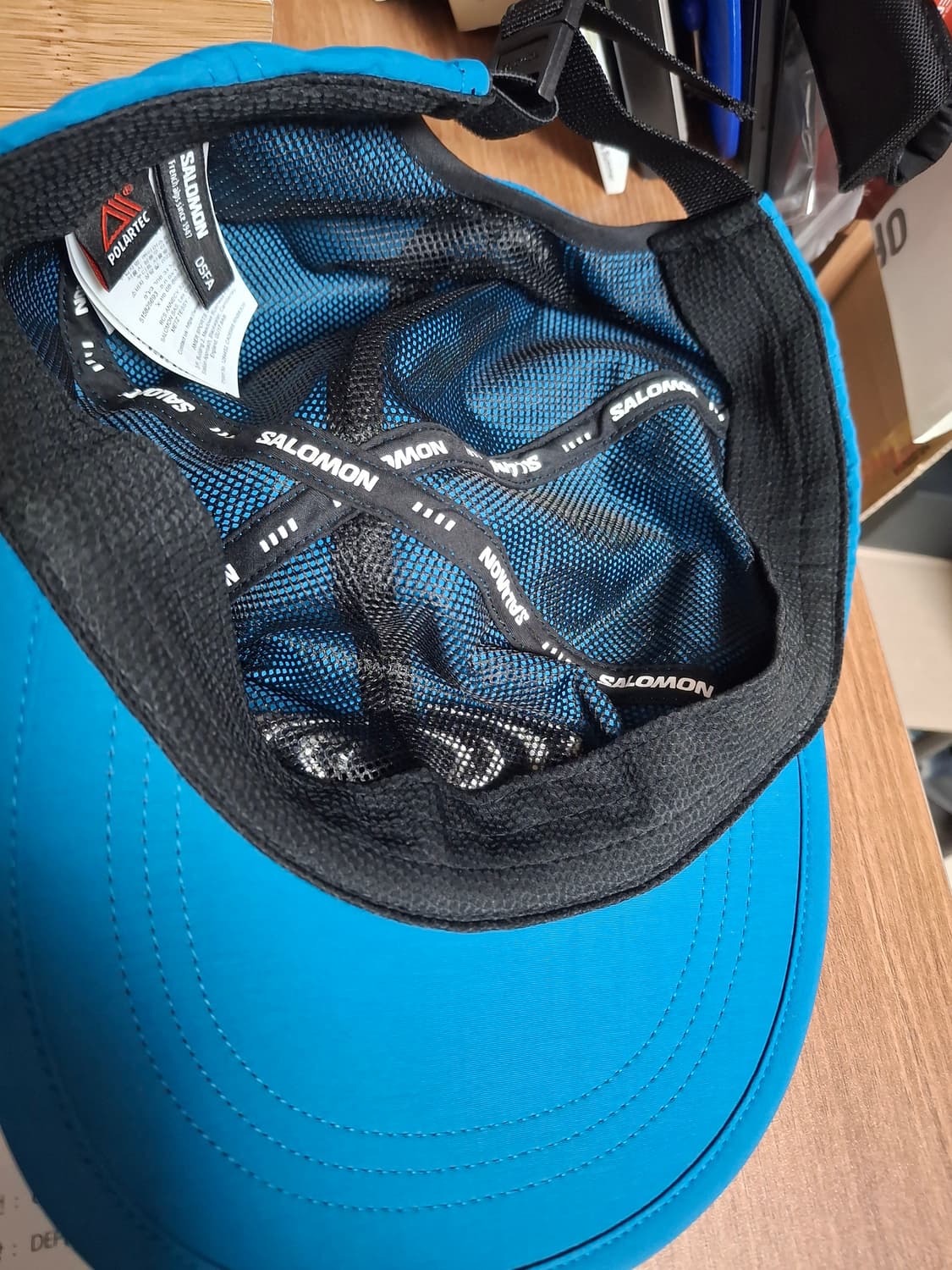 살로몬 6패널캡 오션블루 상품이미지2