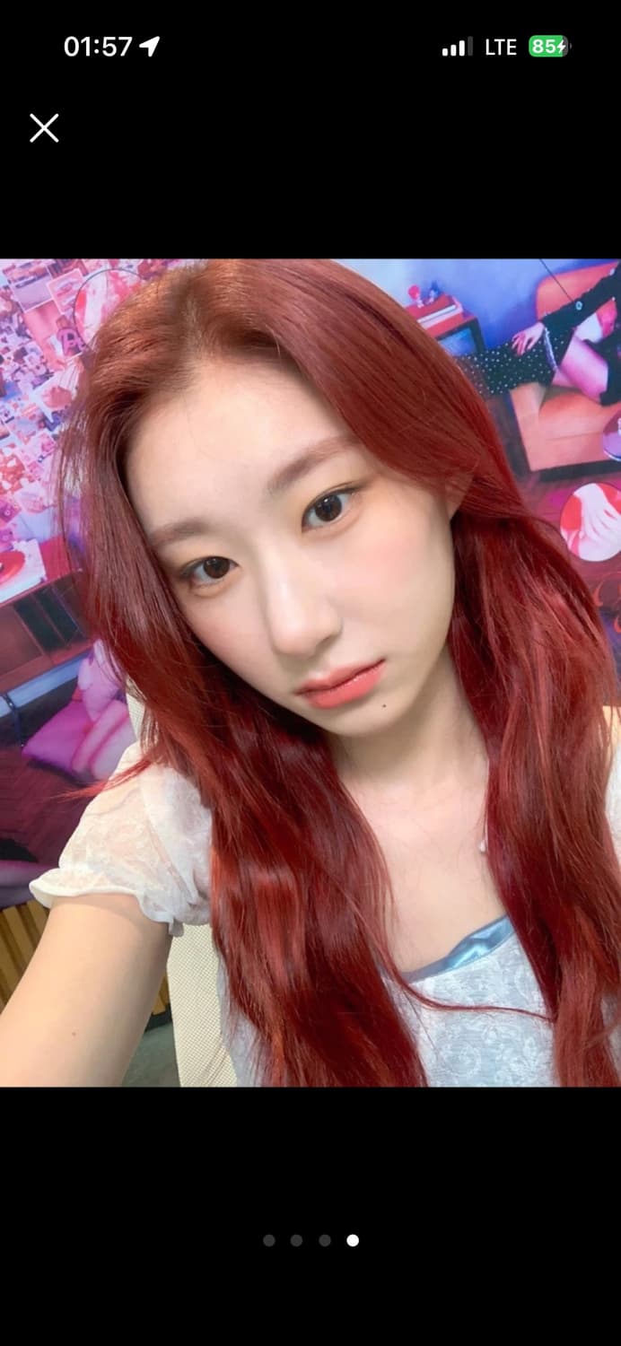 새상품) 시티브리즈 셔링 미니 원피스M (채령 착용) 상품이미지4