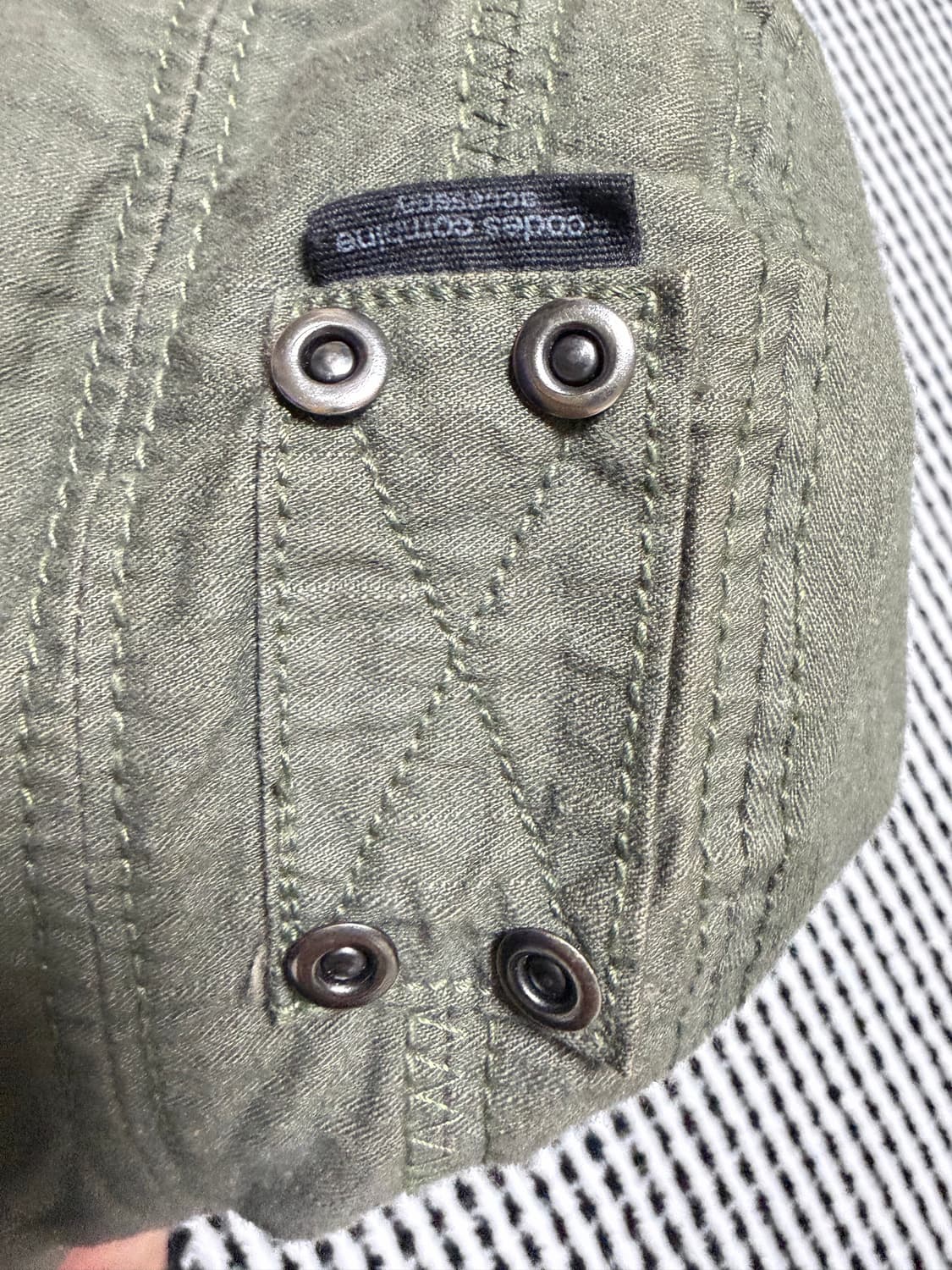 코테즈컴바인 군모 카키 상품이미지5