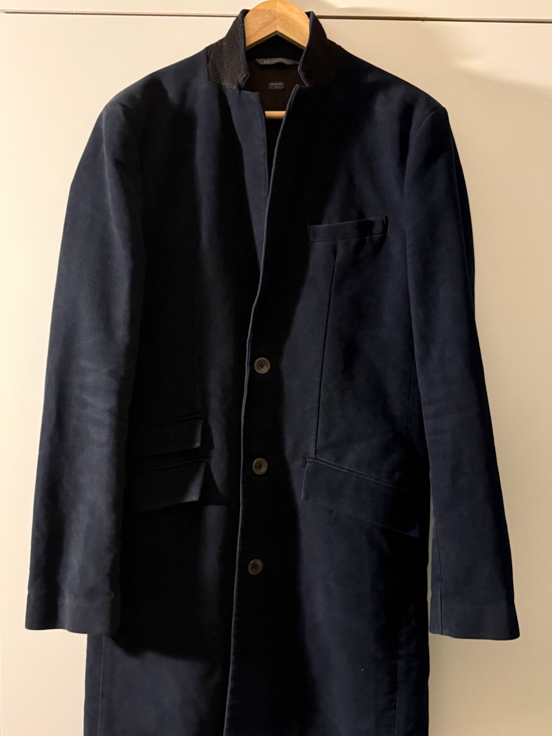 Armani Exchange Moleskin Coat(XL, navy) 상품이미지1