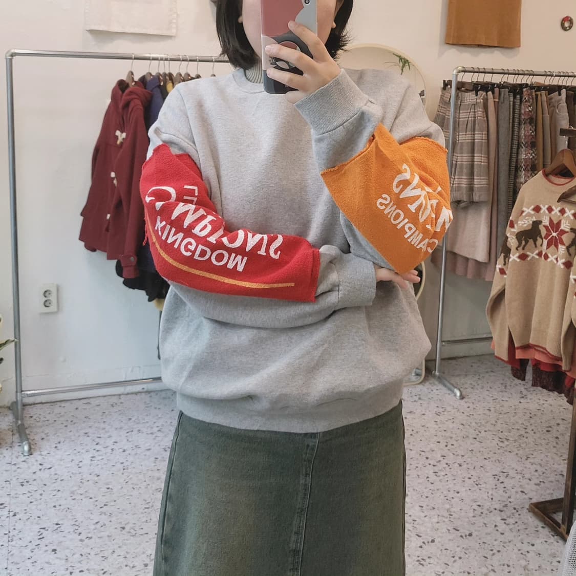 Fandom 패치 기모 맨투맨 상품이미지9