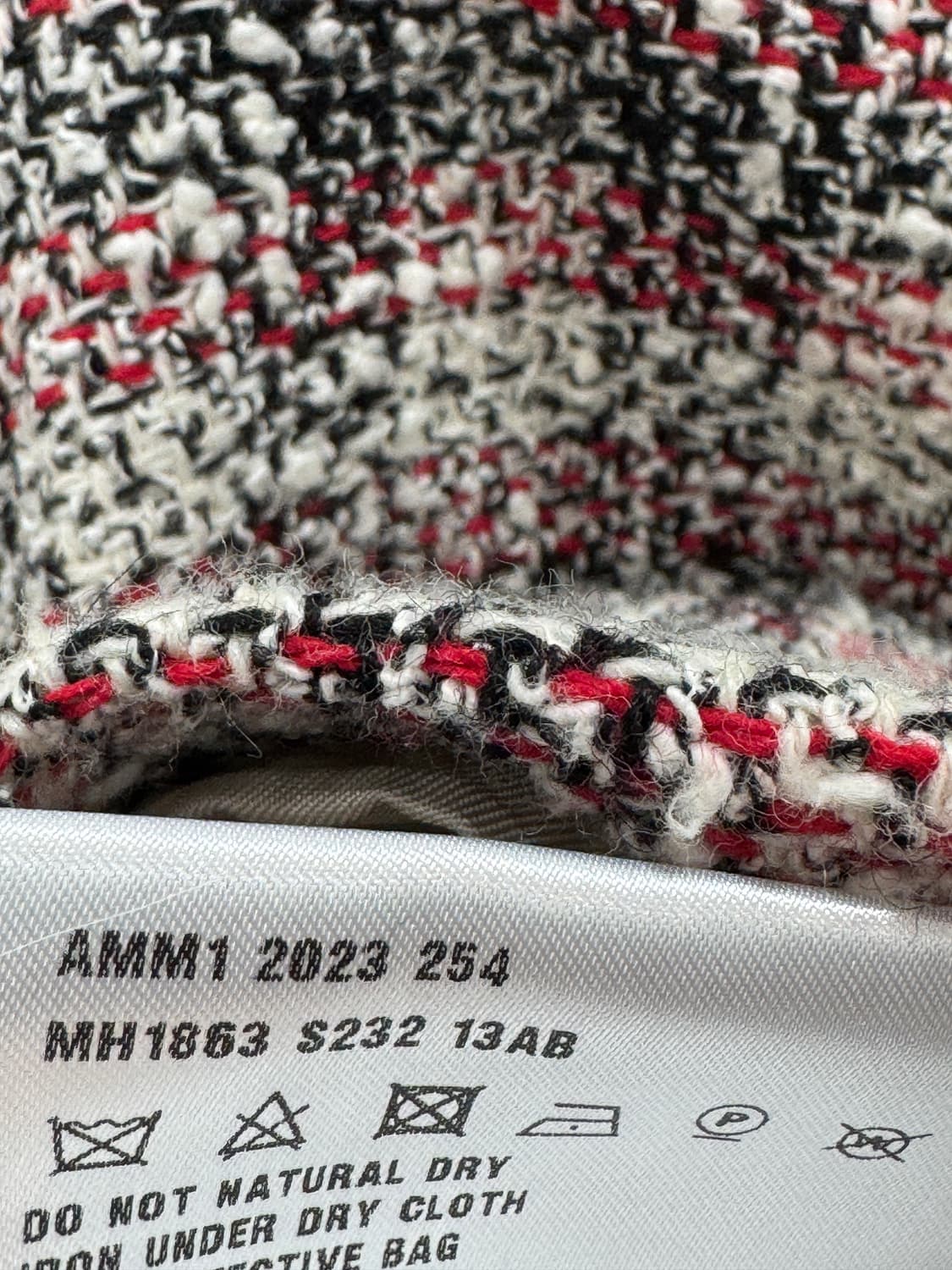 미우미우 자켓 스커트 세트 38사이즈  상품이미지5