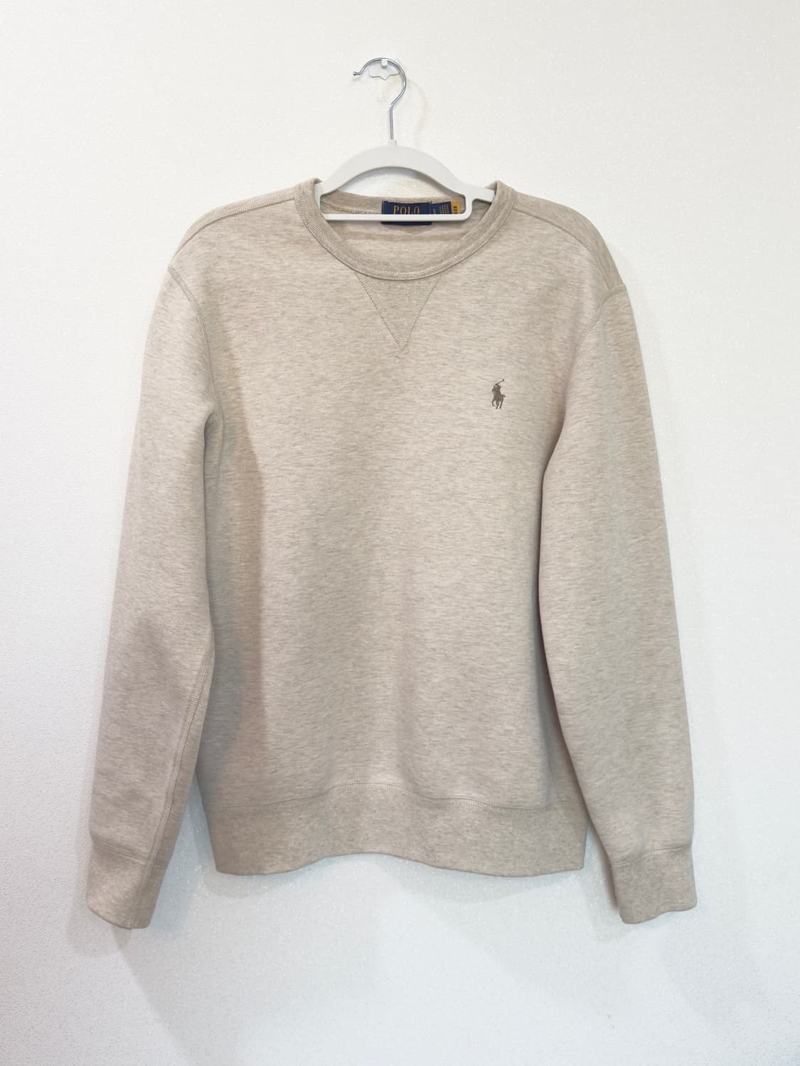 [s] Polo 폴로 랄프로렌 맨투맨 오트밀 베이지 정품 인증o 상품이미지1