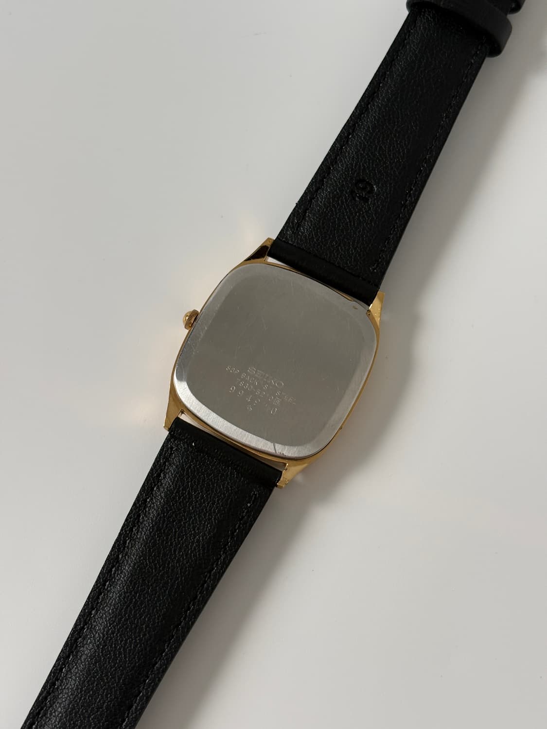 세이코 1980년대 Chariot 골드 탱크 쿼츠 남성 상품이미지7