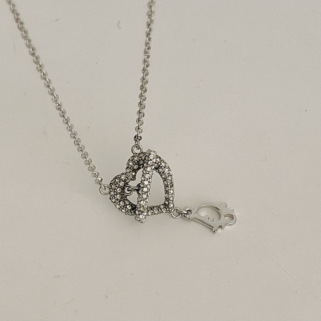 [희귀] 디올 하트 토글 오블리크 목걸이 상품이미지7