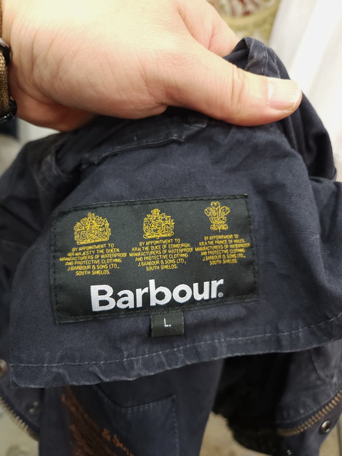 바버 × 토키토 멀티포켓 빈티지 코튼 헌팅자켓

 상품이미지3