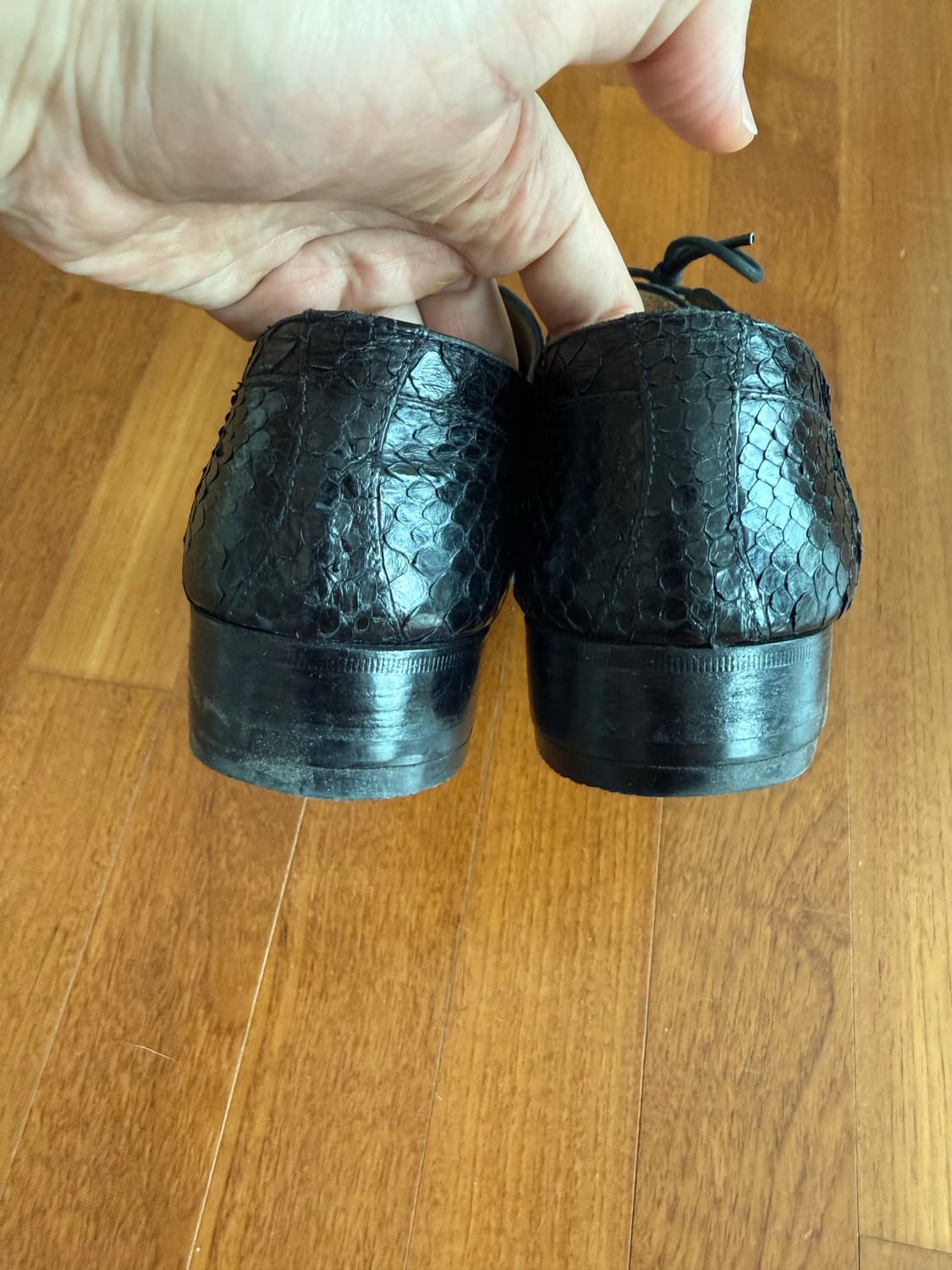 돌체앤가바나 뱀피 구두 상품이미지3