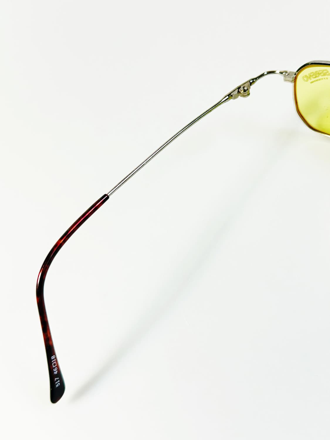 SERENO 실버 메탈 슬림 스퀘어 빈티지 틴트 안경 상품이미지7