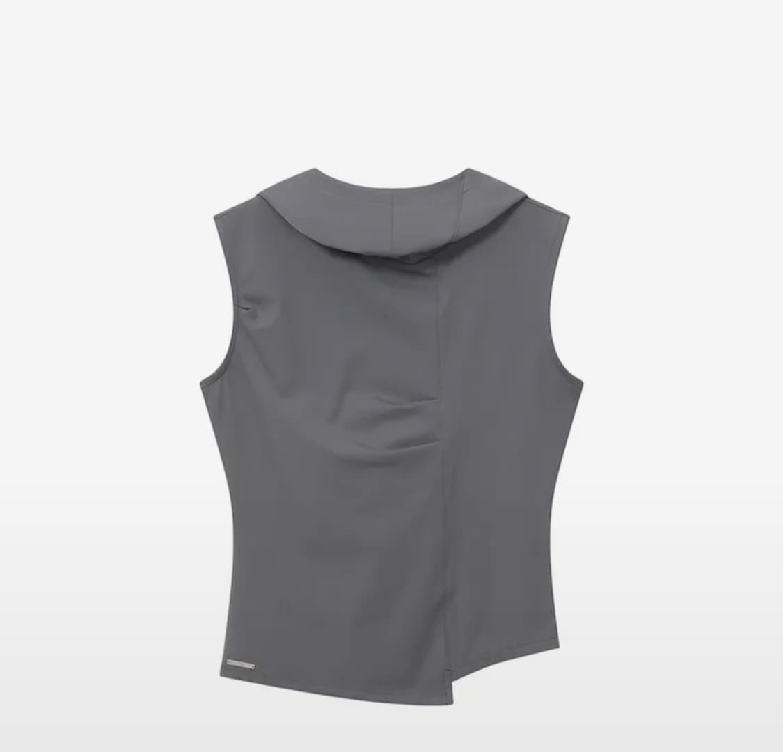 미세키서울 neck pintuck sleeveless CHARCOAL 상품이미지4