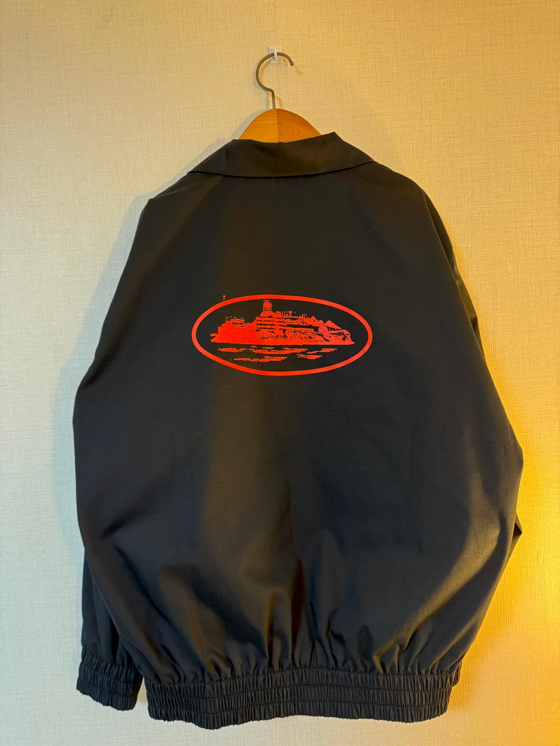 [M] Corteiz 코르테이즈 드릴탑 블랙오렌지 상품이미지3