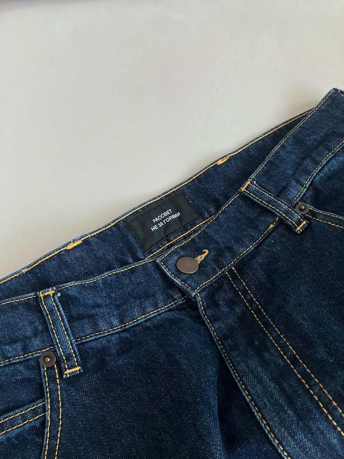 라스벳 고샤 워크 데님 팬츠 L 상품이미지5