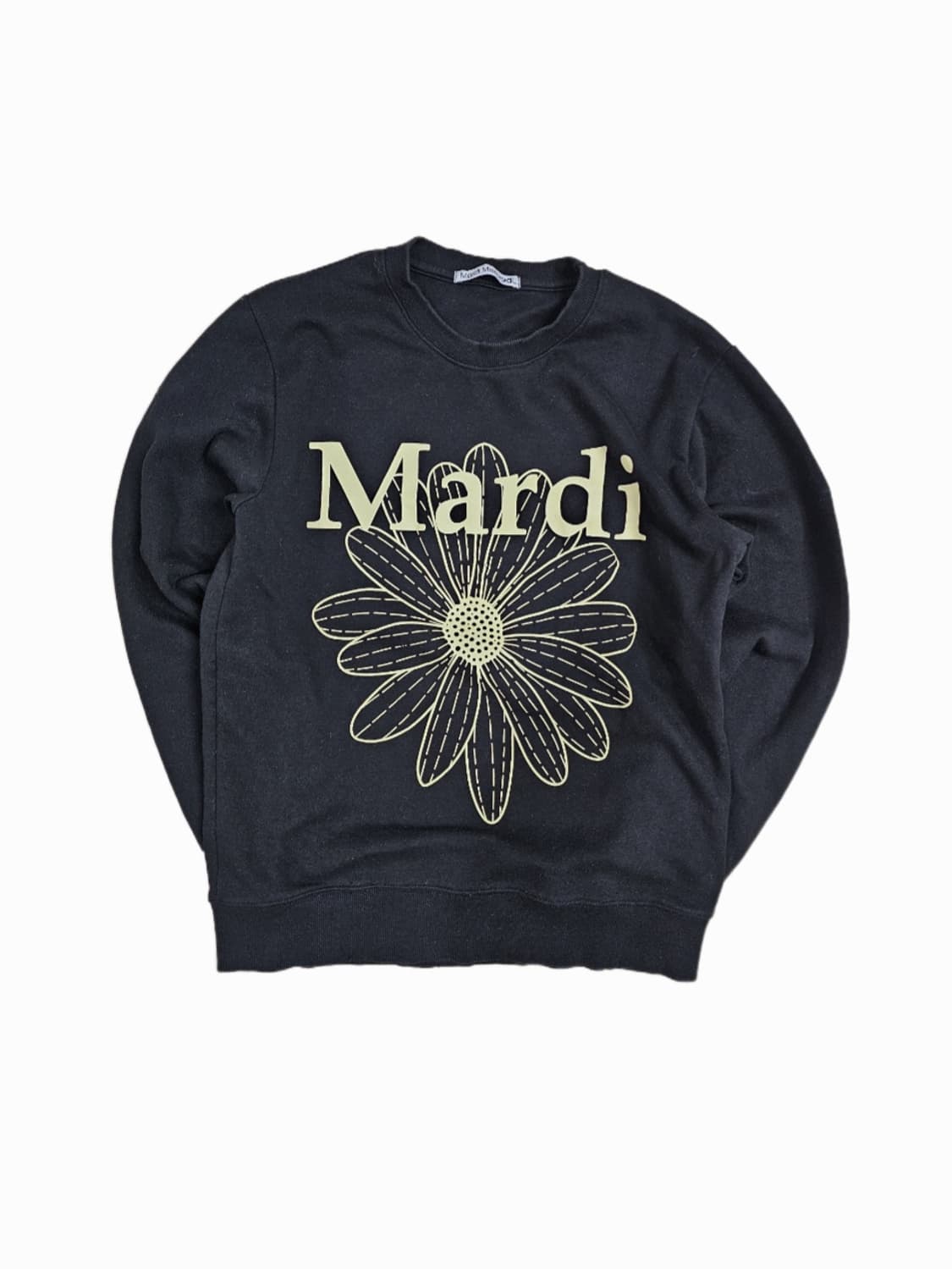 [M] 마르디 메르크디  플라워 로고 맨투맨 상품이미지1