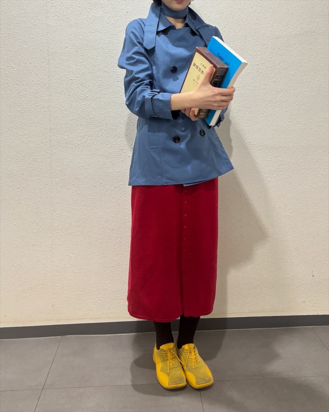 Blue Trench Jacket 블루 트렌치 자켓 상품이미지3