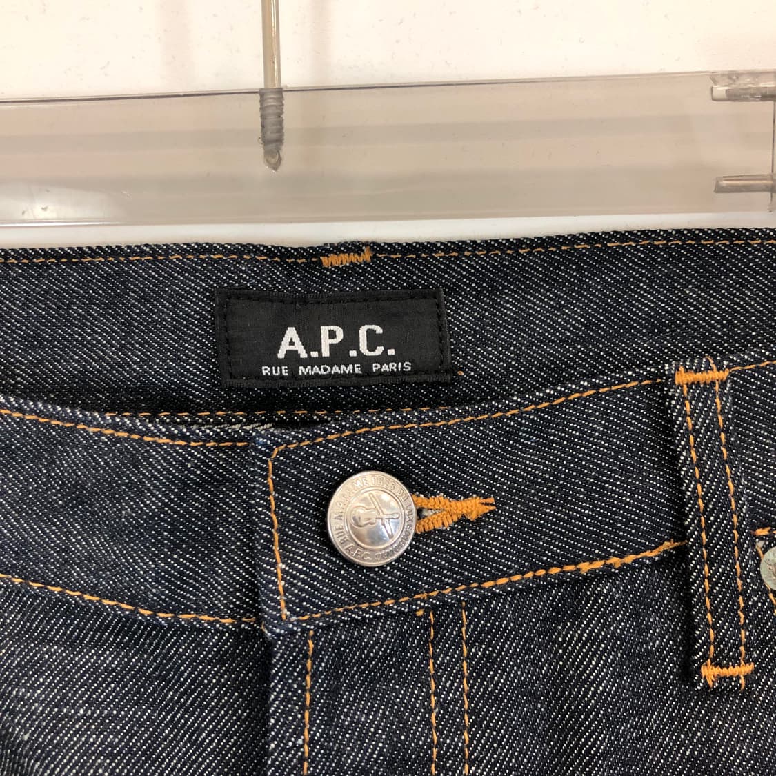 A.P.C 아페쎄 쁘띠 스탠다드 생지 데님진 34 인치 상품이미지2