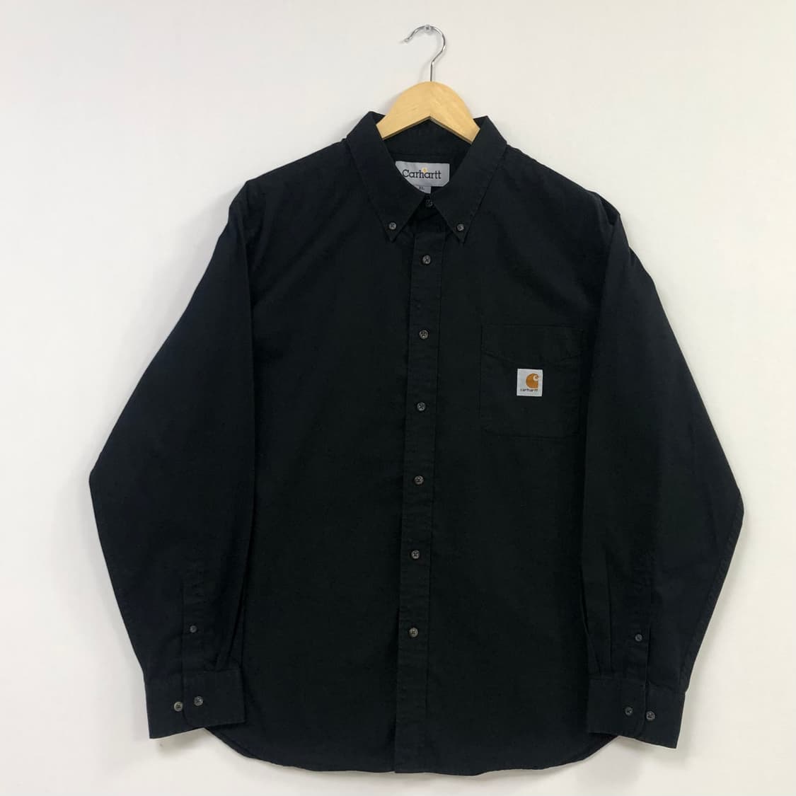 XL 칼하트 블랙 워크 셔츠 상품이미지2