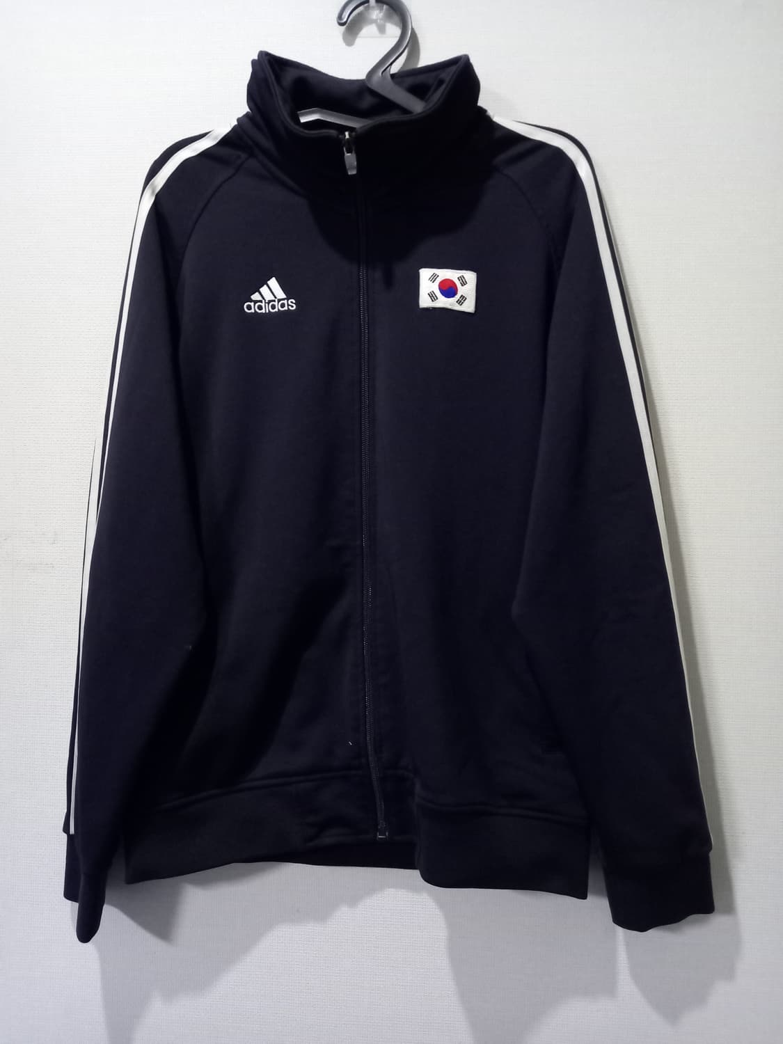 아디다스 코리아 블랙 트랙탑 저지 져지집업 95/M 상품이미지1