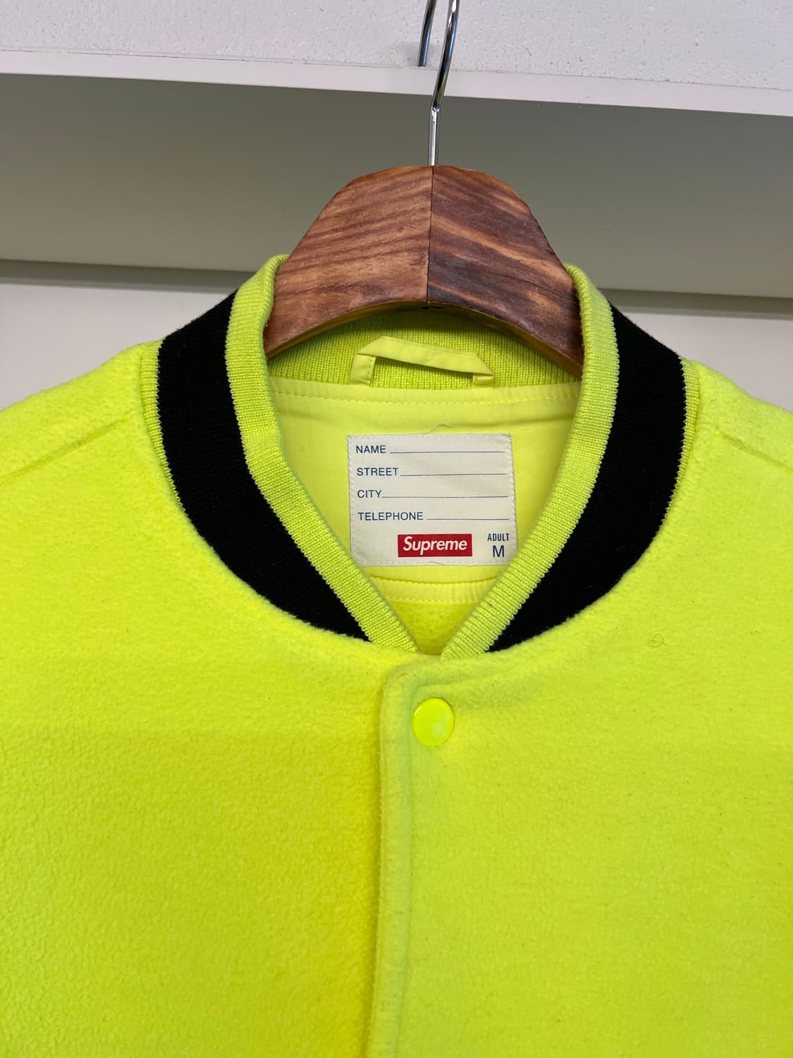 2014FW SUPREME POLARTEC 슈프림 바시티자켓 스타디움자켓 상품이미지7