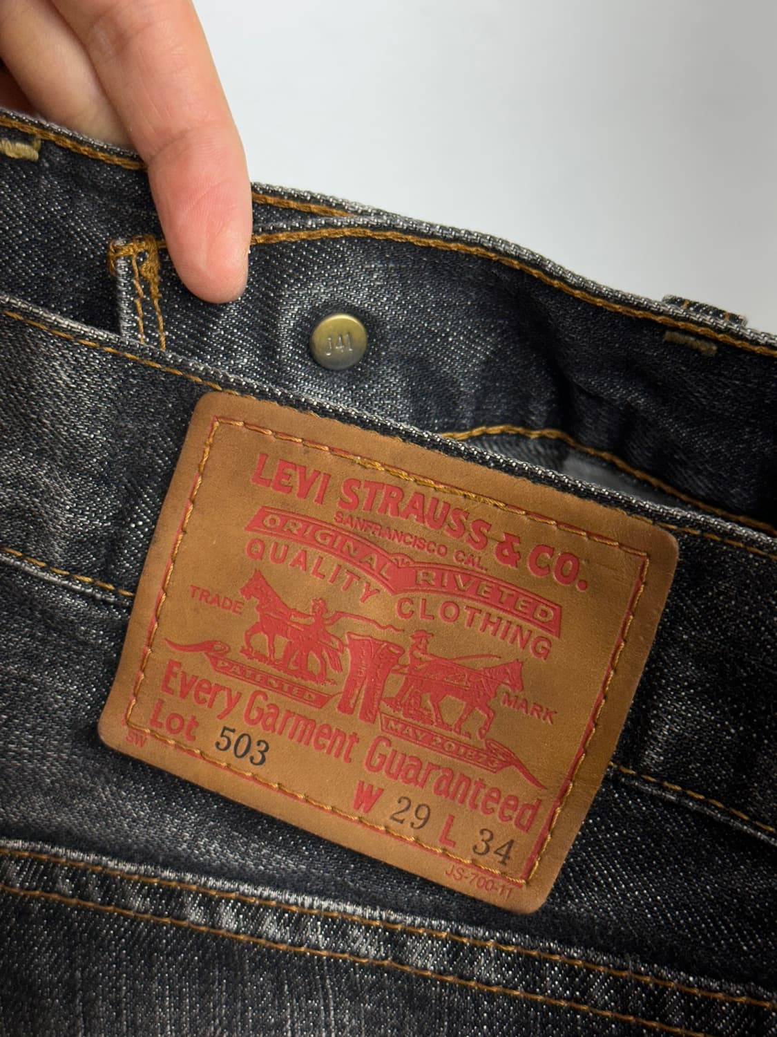 2000s Levi’s Japan 503 Distressed Bootcu 상품이미지10