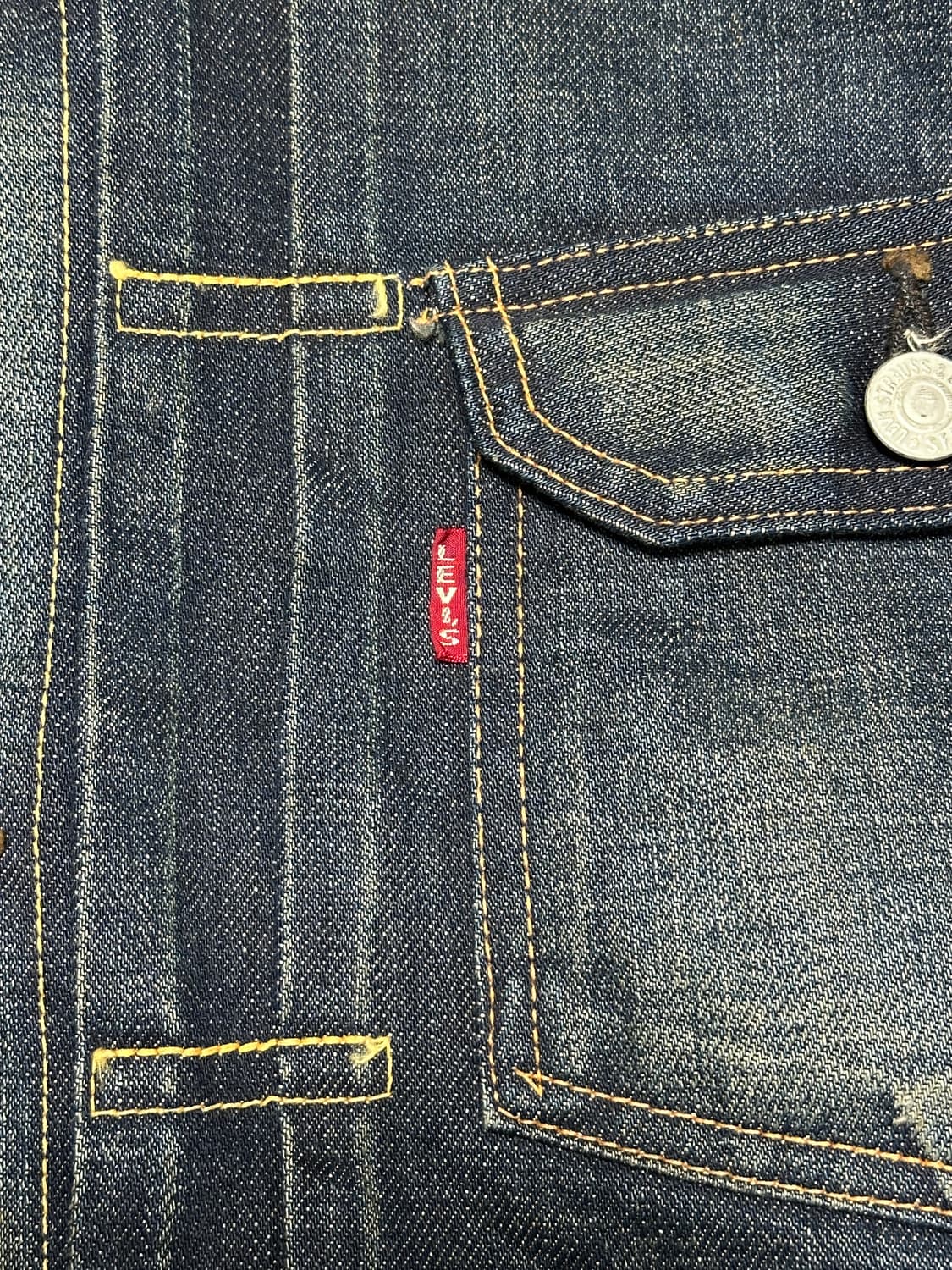 리바이스 LVC japan 70507xx 2세대 자켓 데드스탁 상품이미지8