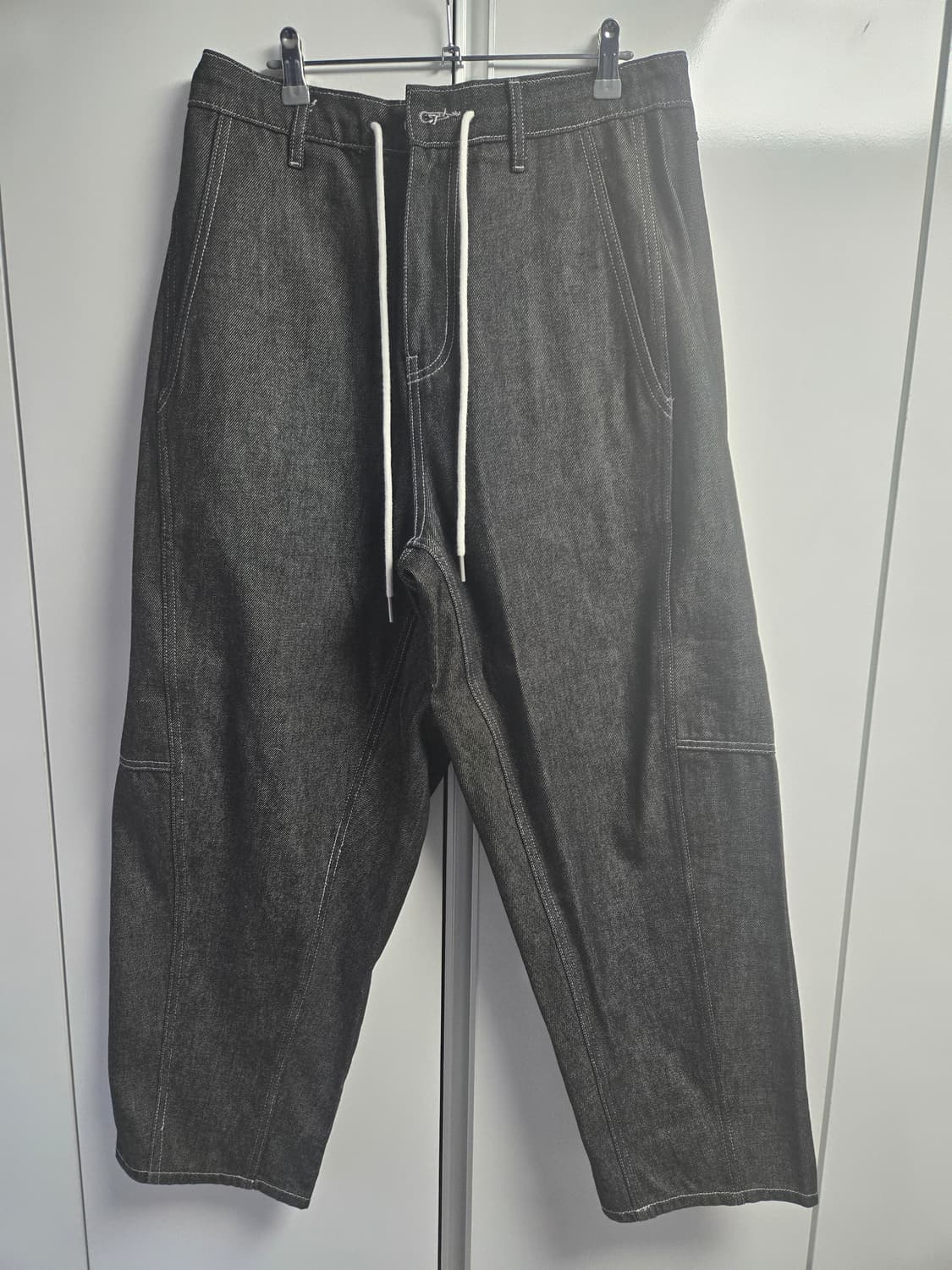 매스노운 커브드 벌룬 데님 상품이미지3