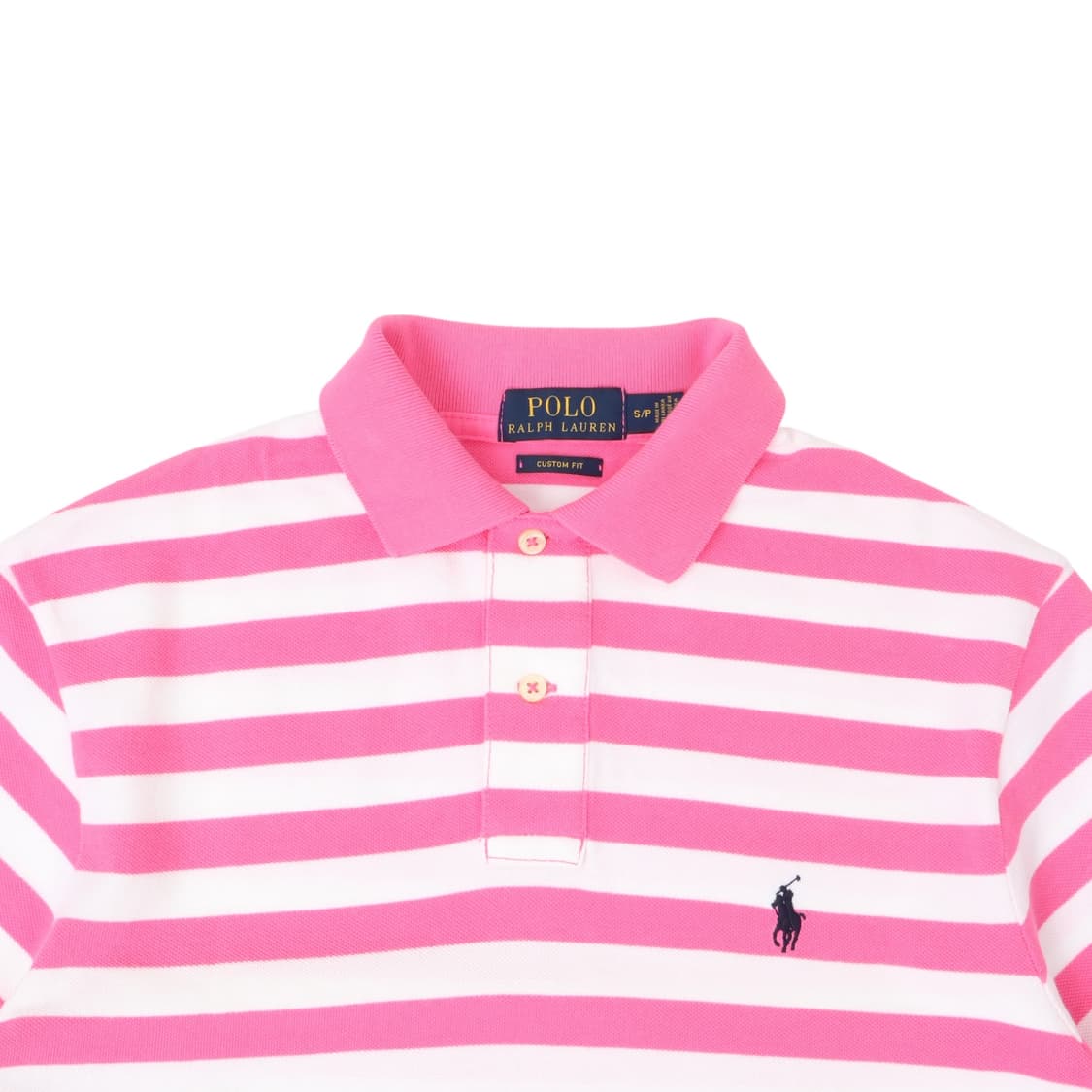 폴로 랄프로렌 핑크 스트라이프 pk 카라티 상품이미지2