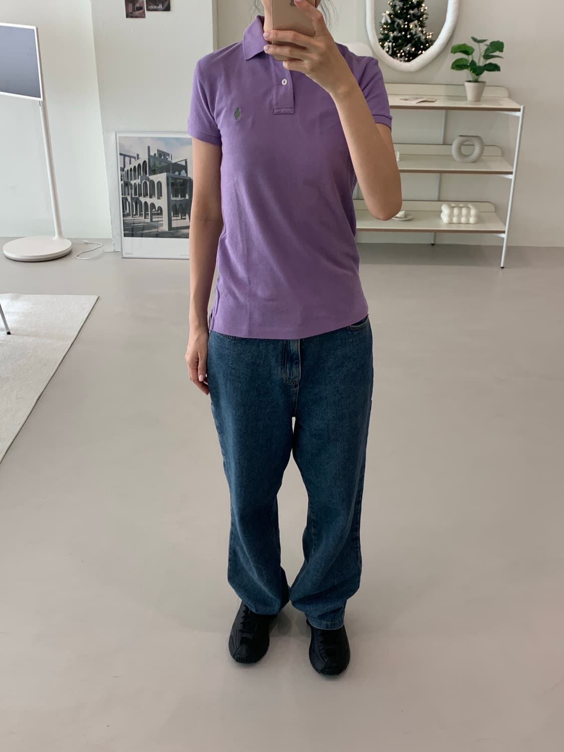 폴로 랄프로렌 반팔 카라티 XS 상품이미지2